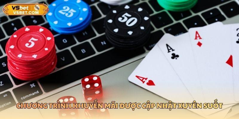 Chương trình khuyến mãi được cập nhật xuyên suốt