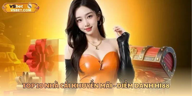 Top 10 nhà cái khuyến mãi - Điểm danh Hi88