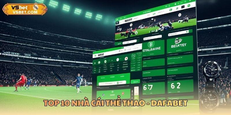 Top 10 nhà cái thể thao - Dafabet